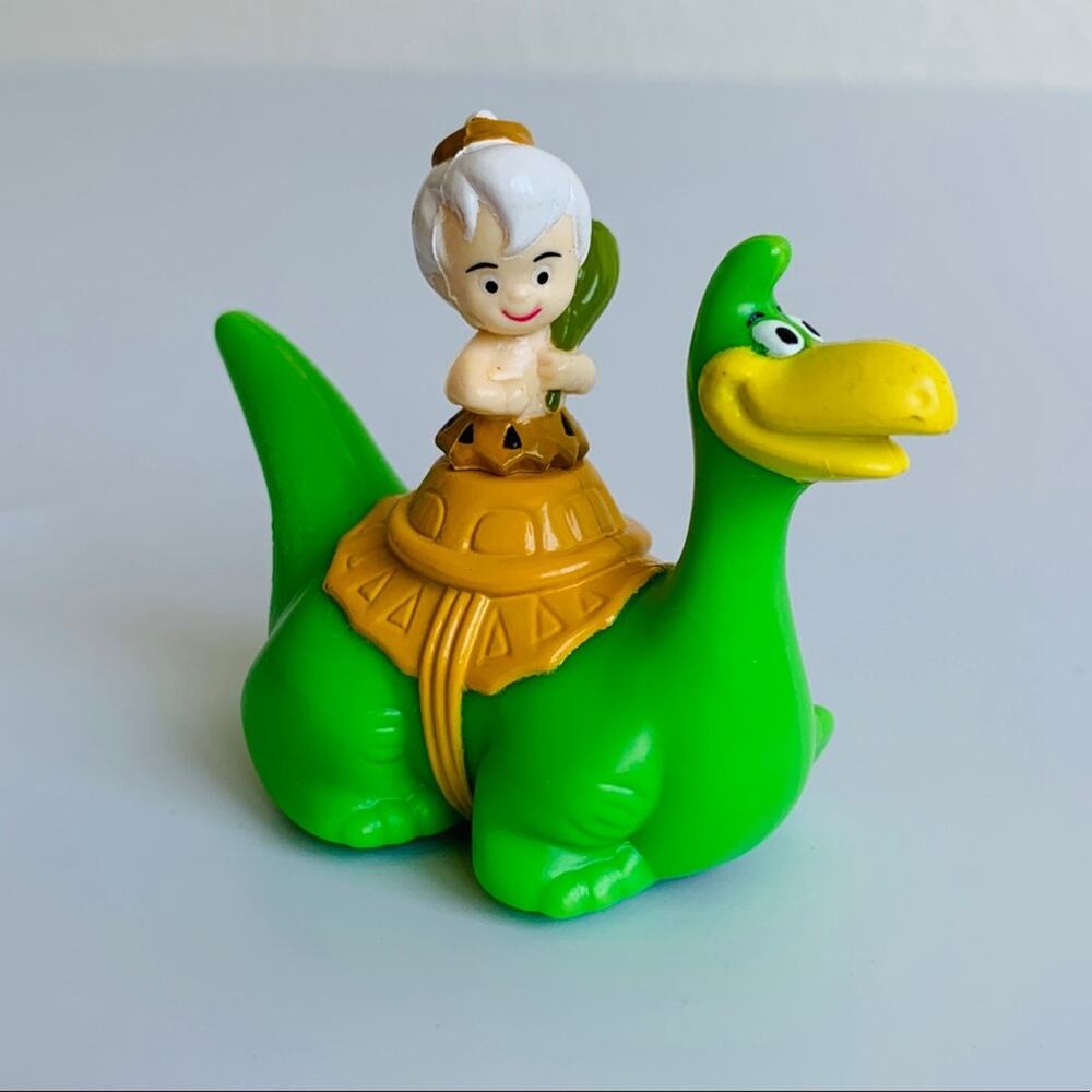 NEW 1991 Flintstones Bamm-Bamm Dino-Racer